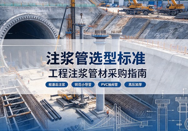 安多注浆管选型标准